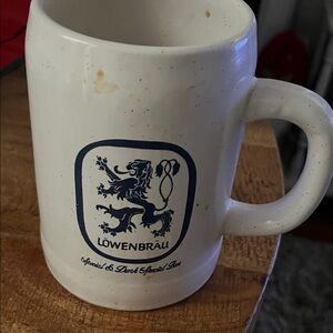 White Ceramic Beer Mug